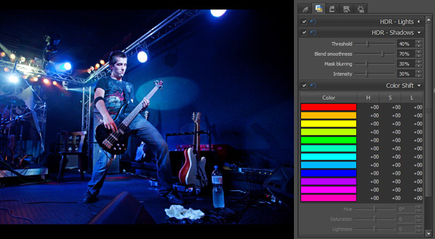 Developing from RAW