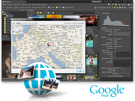 Afficher sur la carte - GPS