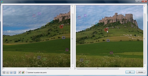 Optimiser la position des points