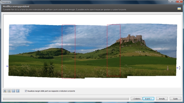 Panorama - Modifica Connessioni