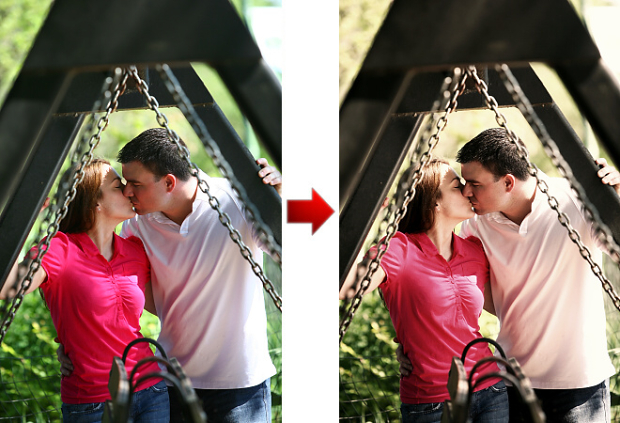 Enhancing Valentines photos