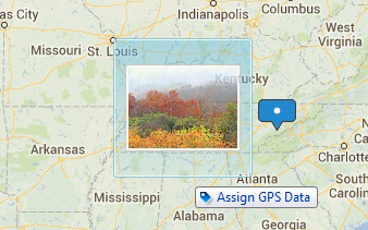 Add GPS Coordinates Using Maps